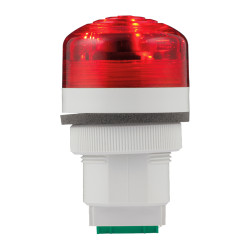 P40 A LED RED V12/24DAC GY - Сигнальний пристрій для панельного монтажу - 91183 | DACPOL Польща