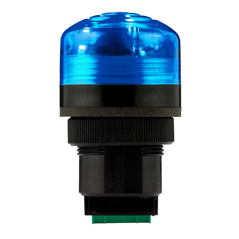 P40 A LED BLU V48/240AC BK - Signalizacijos įtaisas, montuojamas ant skydo - 91211 | DACPOL Lenkija