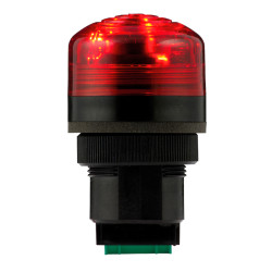 P40 A LED RED V48/240AC BK - Sygnalizator do montażu panelowego - 91213 | DACPOL Polska