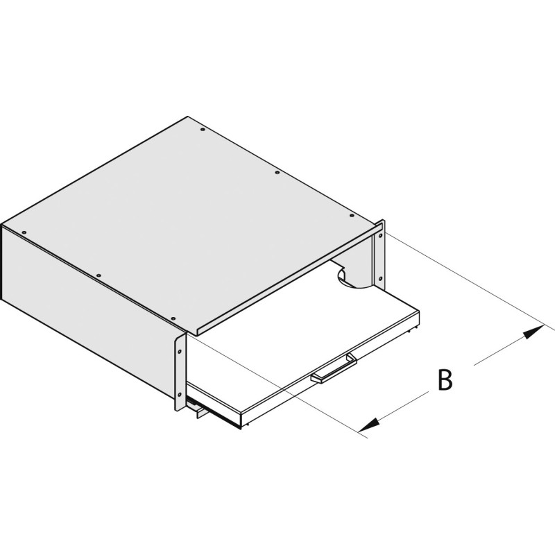 CTSK800 Hermetic keyboard compartment