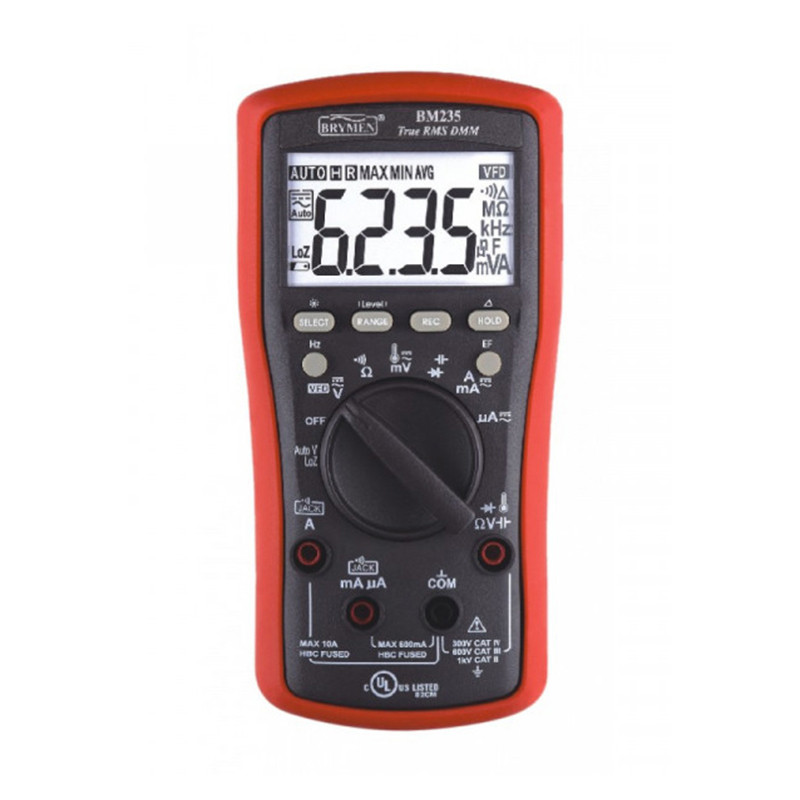 BM235 Multimeter mit hintergrundbeleuchtem LCD-Display