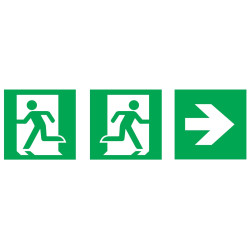 Pictogram foil with arrow 6 h NOR 000 000 506 966