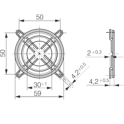 LZ28-1 - Ventilátorfedél -...