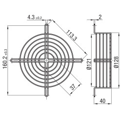 LZ35-2 - Finger guards -...