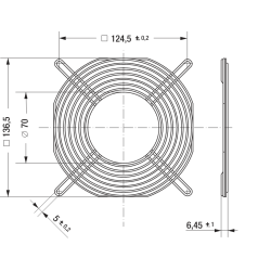 LZ53 - Ventilátorfedél -...