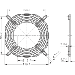 LZ30-9 - Ventilátorfedél -...