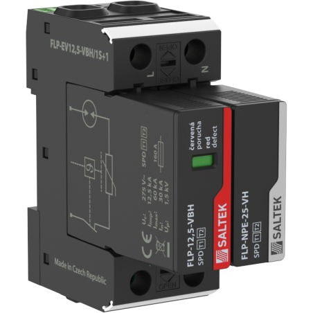 FLP-EV12,5-VBH/1S+1 - Ogranicznik przepięć
