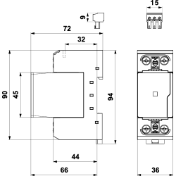 FLP-SG50 VS/1 - Ogranicznik przepięć