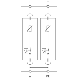 FLP-PV275 V/U - Ogranicznik przepięć