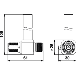 ZX-0,44-N50-F/F - Ogranicznik przepięć