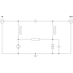 SX-090-B50-F/F - Ogranicznik przepięć