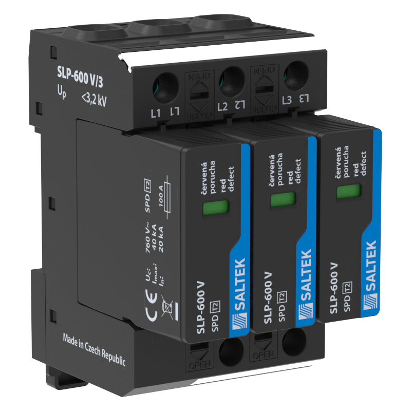SLP-600 V/3 - Ограничивач пренапона (SPD) | ДАЦПОЛ Пољска