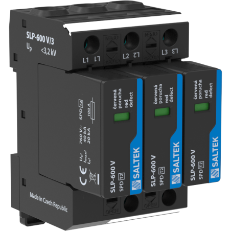 SLP-600 V/3 - Ограничивач пренапона (SPD) | ДАЦПОЛ Пољска