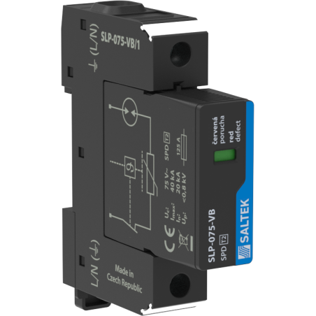 SLP-075-VB/1 - Ограничитель перенапряжений (SPD) | DACPOL Польша