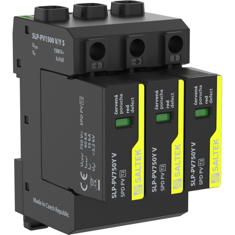 SLP-PV1500 V/Y S - Ограничител на пренапрежение (SPD) | DACPOL Полша