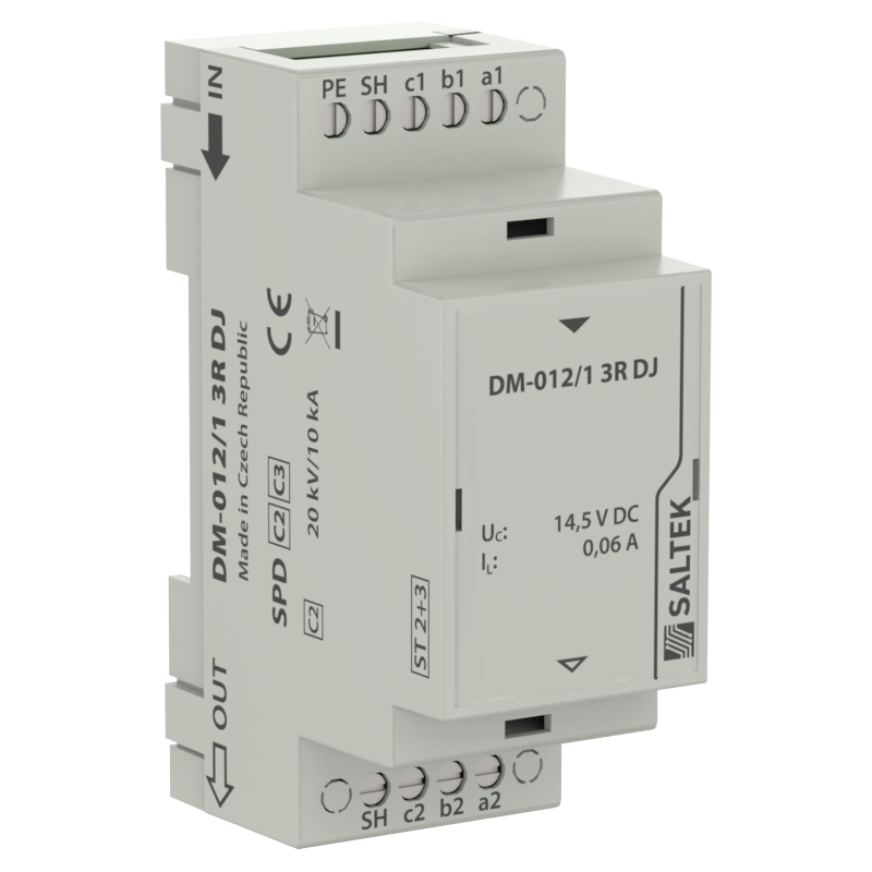DM-012/1 3R DJ - Surge protector - SPD | DACPOL Poland