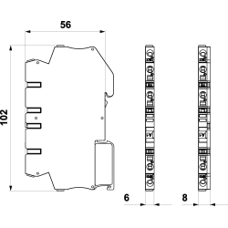 DMG-048/1-RB - Surge protector - SPD | DACPOL Poland