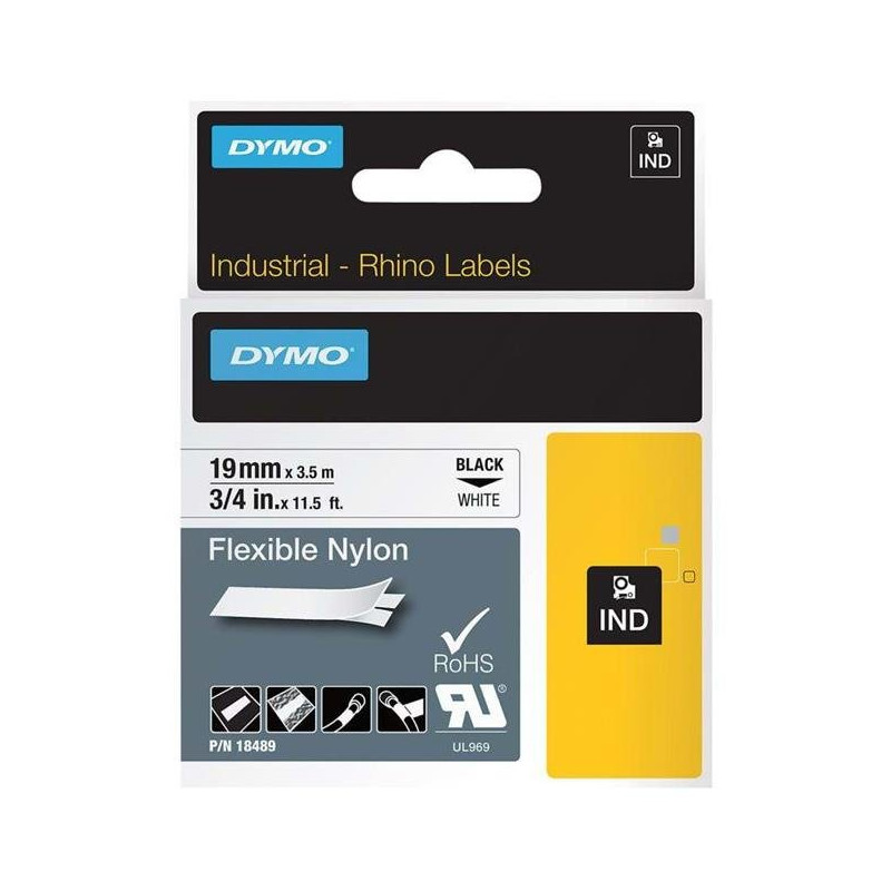 S0718120 Fehér nylon szalag 19mm