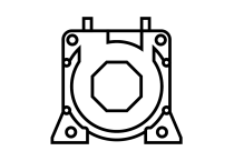 Through-hole transducers