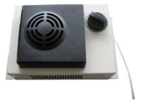 PTC heater with ventilator