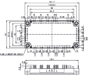 IGBT 6TH GENERATION MODULES - NX SERIES - Casing NX1