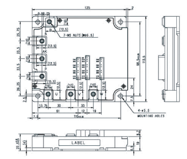 Casing TL 1 - MULTILEVEL IGBT MODULES