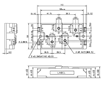 MULTILEVEL IGBT MODULES - Casing TL2