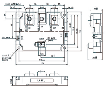 MULTILEVEL IGBT MODULES - Casing TL5