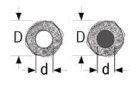 Hollow round (HR)