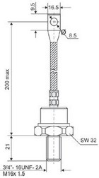 DIODY PROSTOWNICZE - IR - obudowa DO-205AC (DO-30) dO-205AB (DO-9)