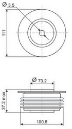 DIODY PROSTOWNICZE - IR - obudowa B-44 (R-Puk)