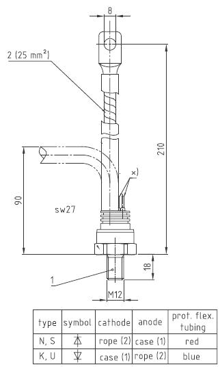 Obudowy diod firmy EUPEC DSW27