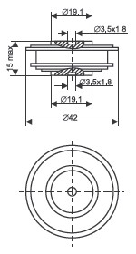 DIODY PROSTOWNICZE - LAMINA - obudowa D63, R63