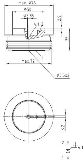 TYRYSTORY ASYMETRYCZNE SZYBKIE - EUPEC T76.35L