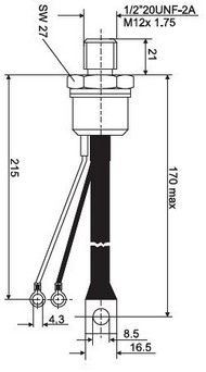 TYRYSTORY SZYBKIE - IR TO-209AB(TO-94)