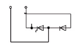 MODUŁY ELEKTROIZOLOWANE FIRMY EUPEC SZYBKIE ASYMETRYCZNE MODUŁY TYRYSTOROWE