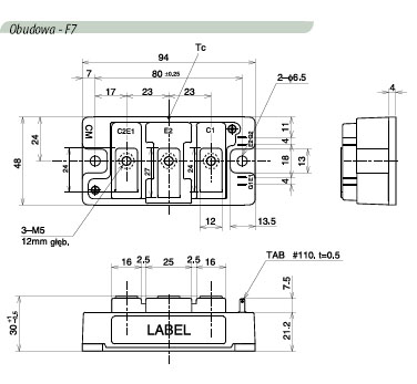 CM100DU-12F, CM100DU-24F, CM150DU-12F, CM200DU-12F, CM50DU-24F, CM75DU-12F, CM75DU-24F