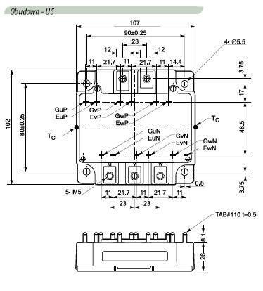 3 GENERACJA MODUŁÓW IGBT - SERIA U5