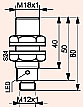 czujnik indukcyjny tidc (TIDC ,DC, 2 PRZEWODY) M12x1