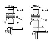 CZUJNIKI OPTYCZNE BARIERY SERII TOB Drawing 3