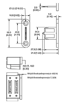 wymiar GKZ42 (wkręt M5)