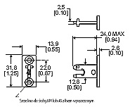 GKZ52M wymiary montażowe