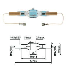 Promiennik podczerwieni HPA 1001R, HPM 1001