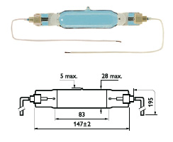 Promiennik podczerwieni HPA 1200R