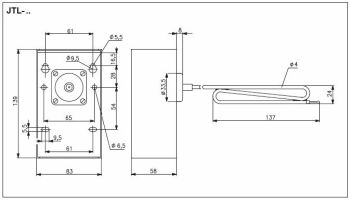 Termostat do nagrzewnic powietrza JTL-2…-11/JTL-8 NR…-17 NR JTL-...