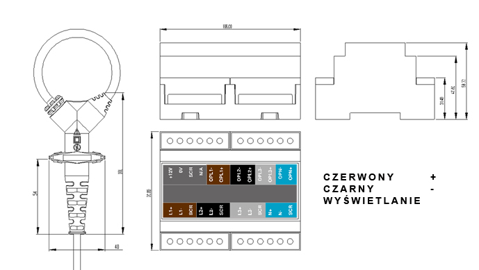 MICRO-flex 3 i 4-fazowe, montaż na szynę DIN