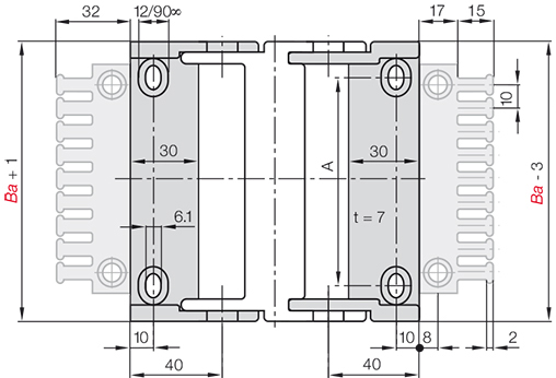 prowadnik kablowy 2..3PZ(B)+