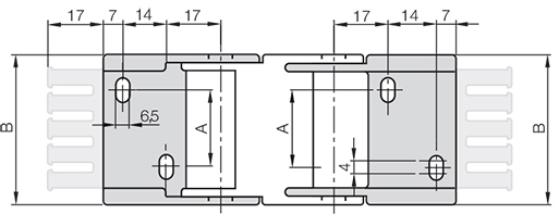 prowadnik kablowy 114...1p(Z)- 114...2P(Z)