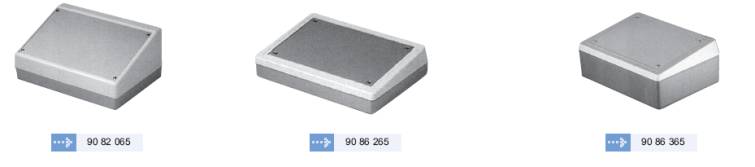 Desk – Cases - obudowa z tworzywa na biurko pod sterowanie z panelem aluminiowym