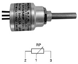 Ex-proof potentiometer typeX195RP